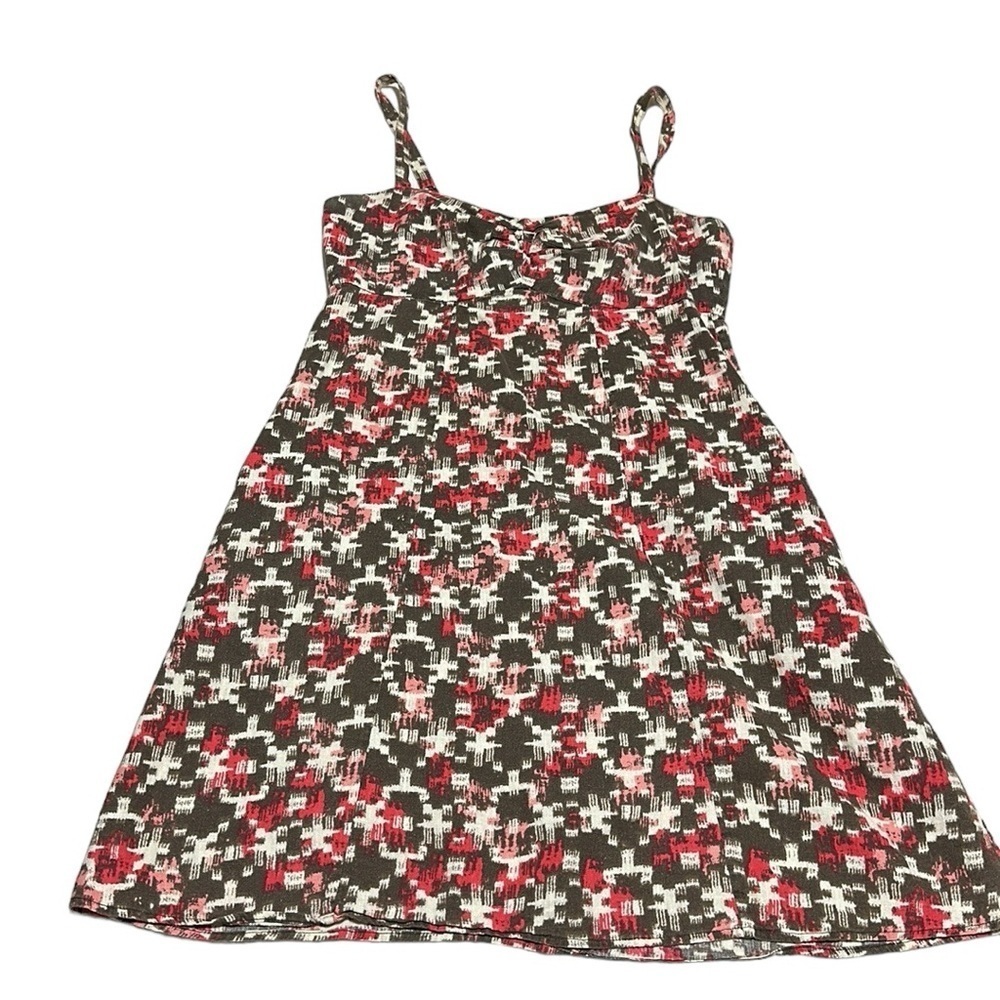 Patagonia Hemp & organic cotton blend strap mini one piece multicolor dress Sz 6